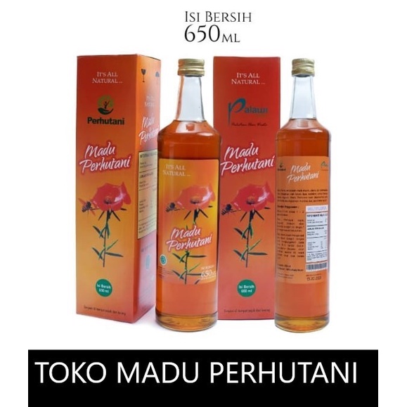 

Madu perhutani Bunga liar 650 Ml