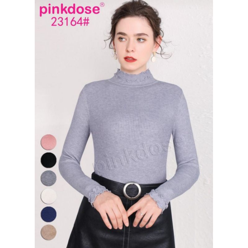 atasan rajut import pinkdose