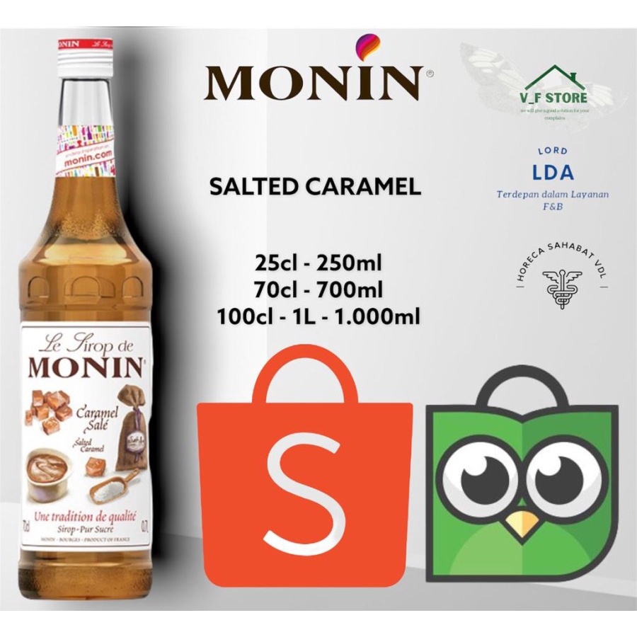 

Sirup Monin Rasa Salted Caramel 700ml