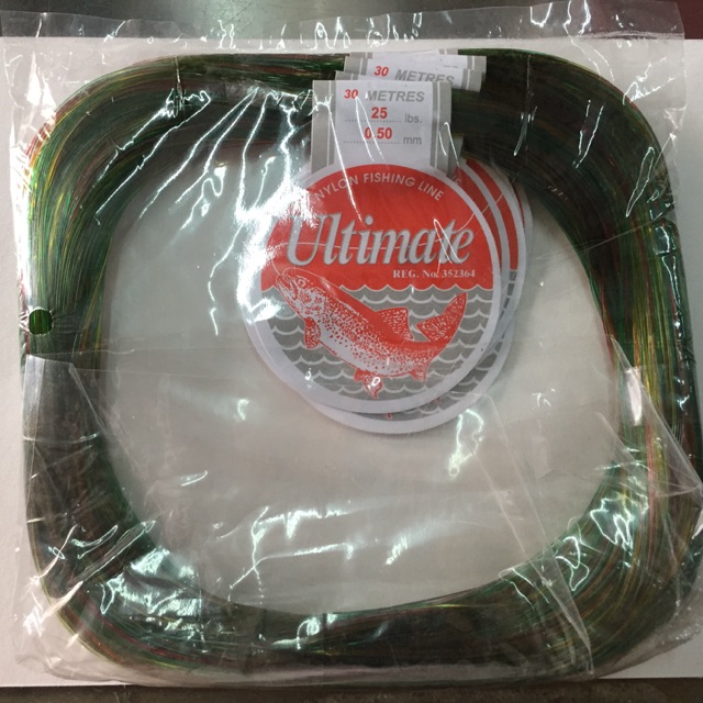 25 lbs Senar tali pancing ultimate mambo/biru