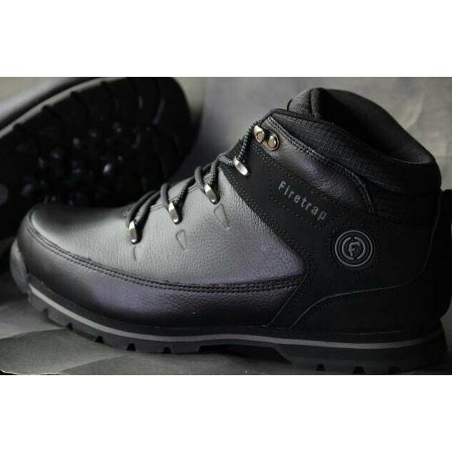 Firetrap Art Rhino Boot Black / Sepatu Boots