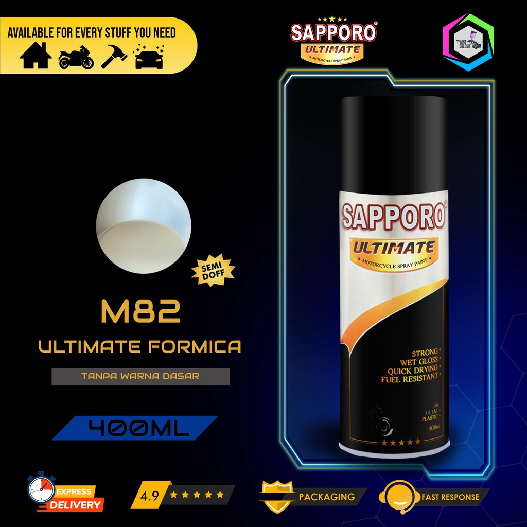 SAPPORO ULTIMATE Cat Semprot M82 Ultimate Formica