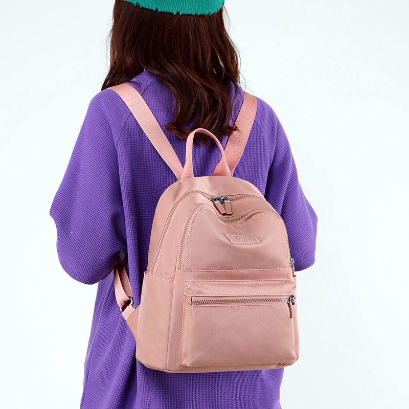 Tas Ransel Wanita COLORFUL FOX 0483 Backpack Wanita Remaja Tas Anti Air WATCHKITE WKOS