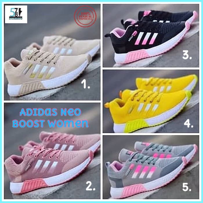 Sepatu Sneakers Adidas Neo Boost Women Premium Termurah