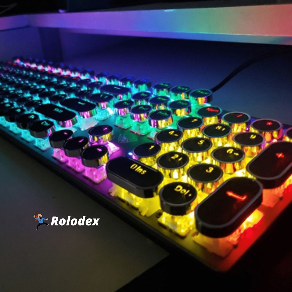 Keycaps Retro Mechanical Keyboard
