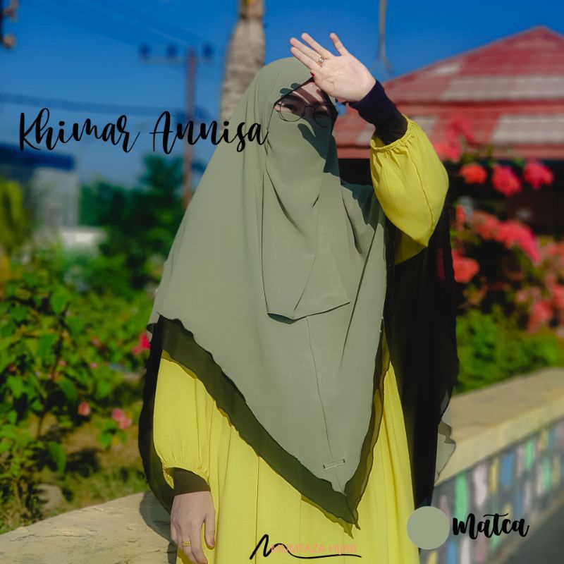 KHIMAR ANNISA BOLAK BALIK FREE CADAR BOLAK BALIK