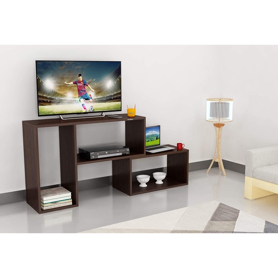 Meja TV Bufet Tv Minimalis Kayu Solid Rak TV Modern Model Kotak Mewah