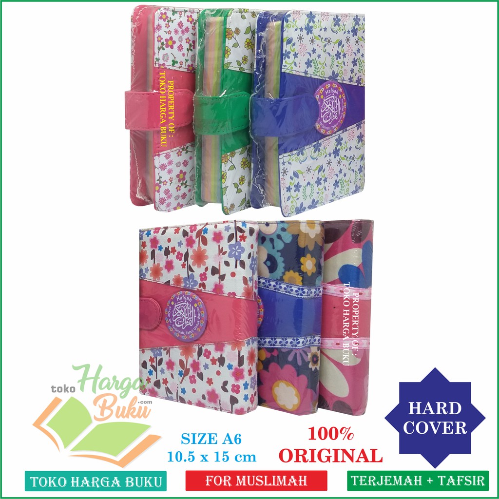 Foto Al-Quran Hafsah A6 Agenda Untuk Wanita Muslimah Full Colour / Pelangi Penerbit Marwah