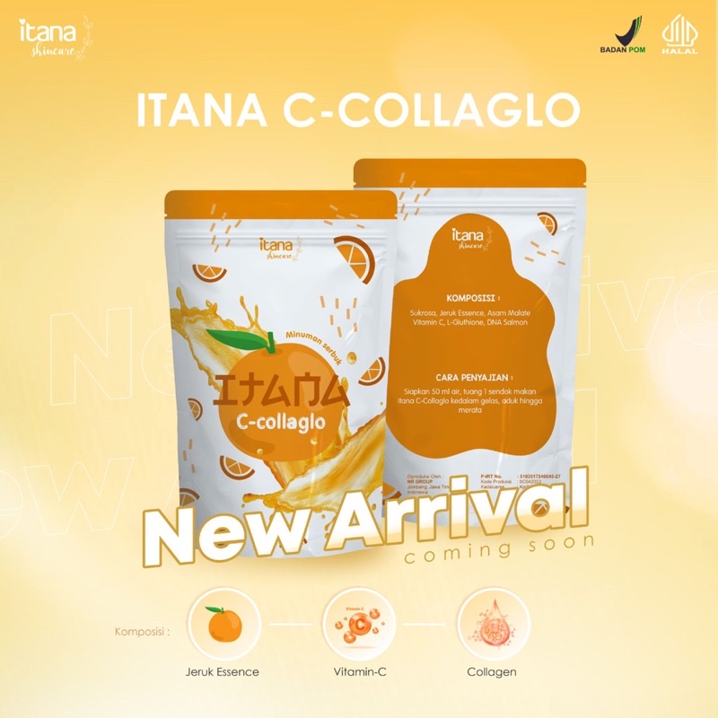 

ITANA C COLLAGLO / minuman kolagen