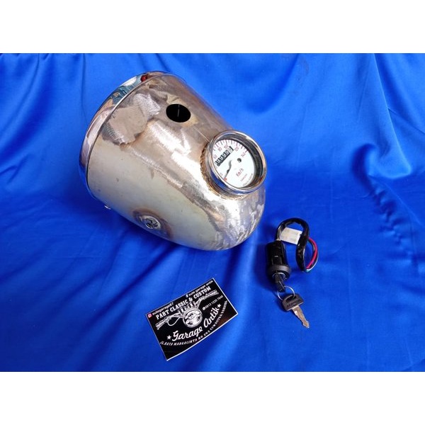 headlamp lampu depan motor kustom inggrisan eropa model motor BMW BSA AJS ROYAL ENFIELD Motor Custom