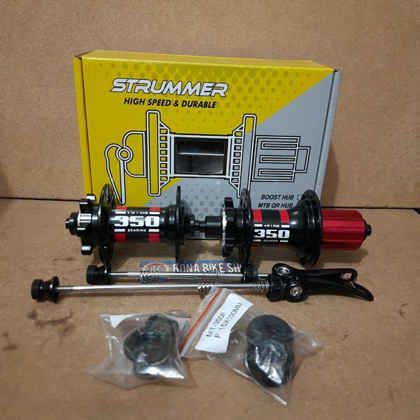 Hub Freehub Strummer 350 4in1 Black Red