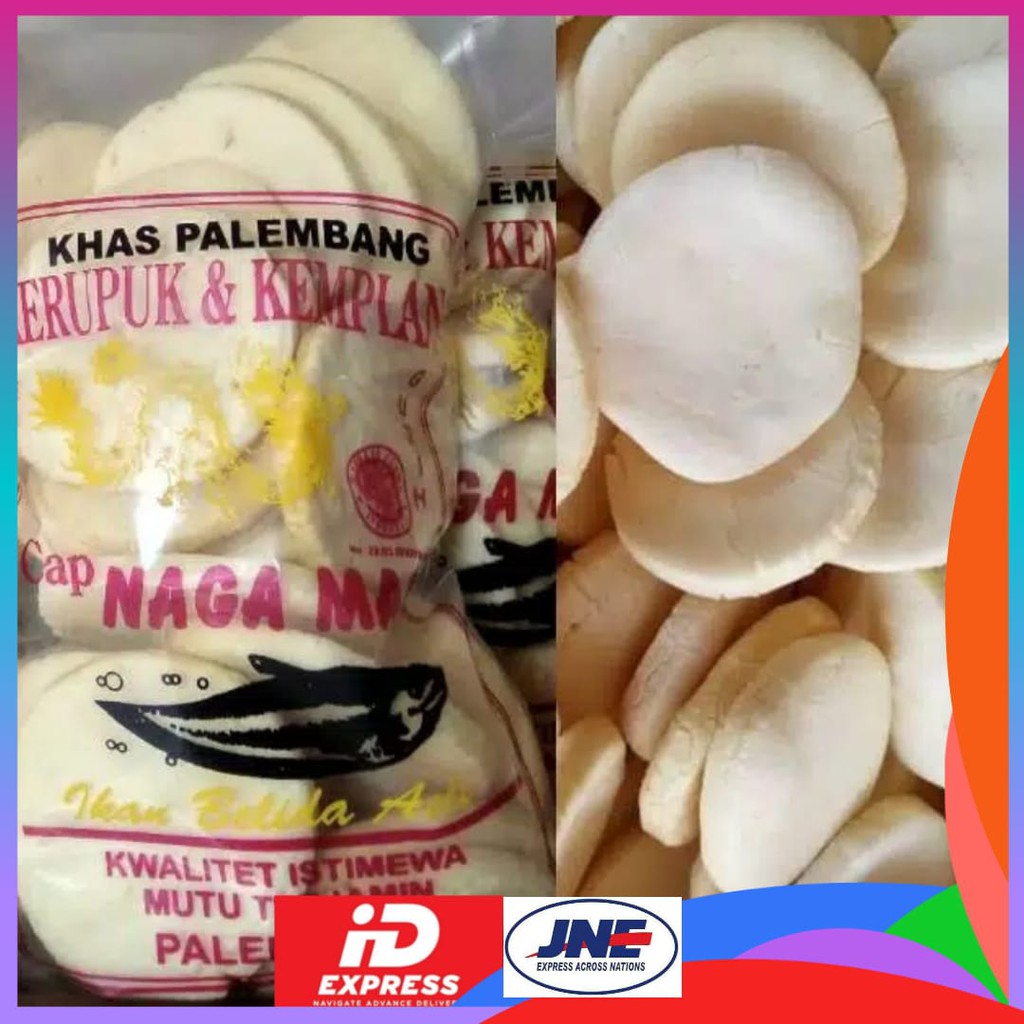 

Kerupuk Kemplang Asli Palembang Naga Mas 250 Gram