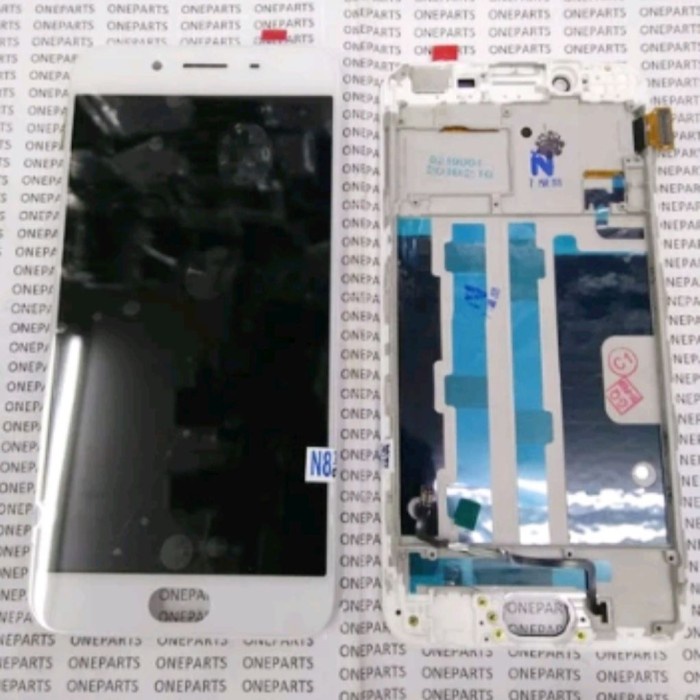 {SuheStore} LCD TOUCHSCREEN FRAME OPPO R9S ORIGINAL - Hitam Diskon