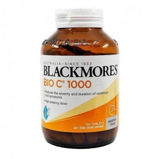 Blackmores Bio C Vitamin C 1000 Mg 150 Kapsul Original Australia Shopee Indonesia