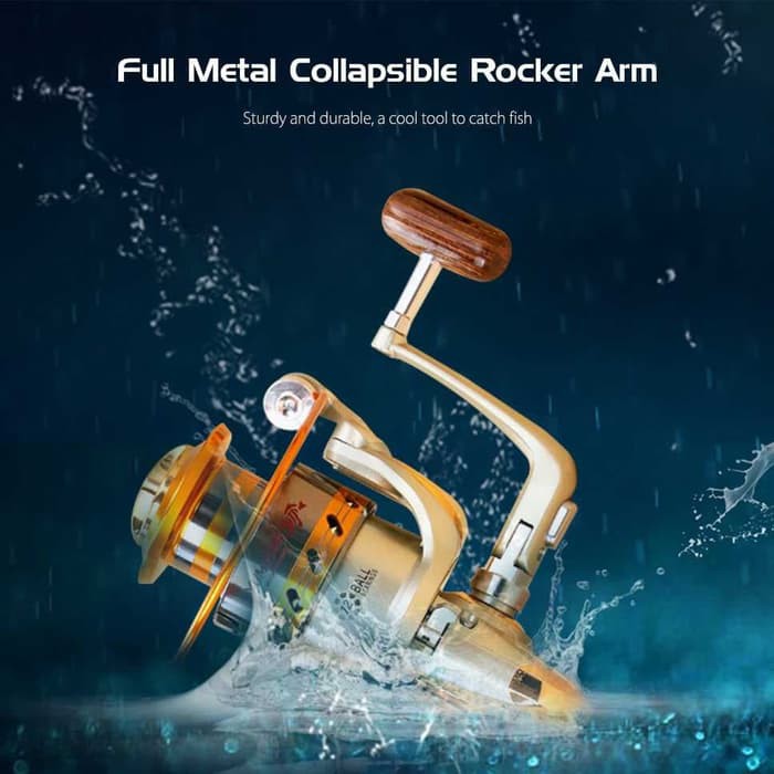 New Sale Gulungan Pancing Yumoshi Ef3000 Reel Pancing 12 Ball Bearing