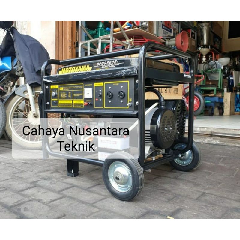 Genset Bensin 8500Watt MOTOYAMA SPG 9800 E1