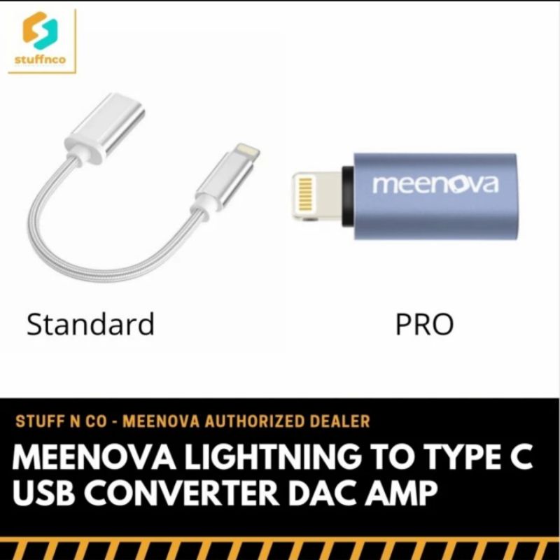 Meenova Lightning to Type C OTG DAC Kabel Adapter Audio Iphone IOS CCK