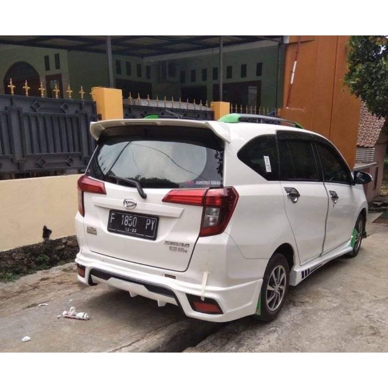 bodykit blakang calya sigra model yaris