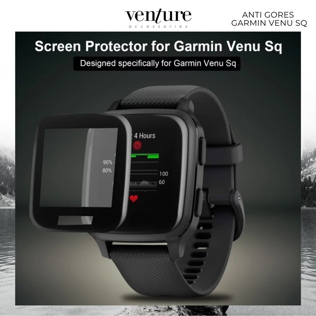 ANTI GORES SCREEN PROTECTOR GARMIN VENU SQ SMART WATCH