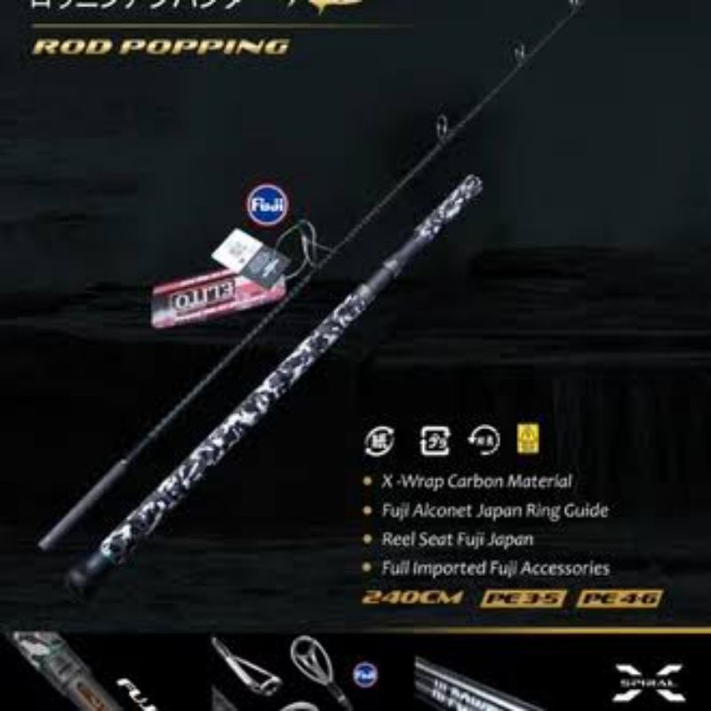 Joran Popping Elito GT X Hunter PE 3-5, 4-6 FUJI