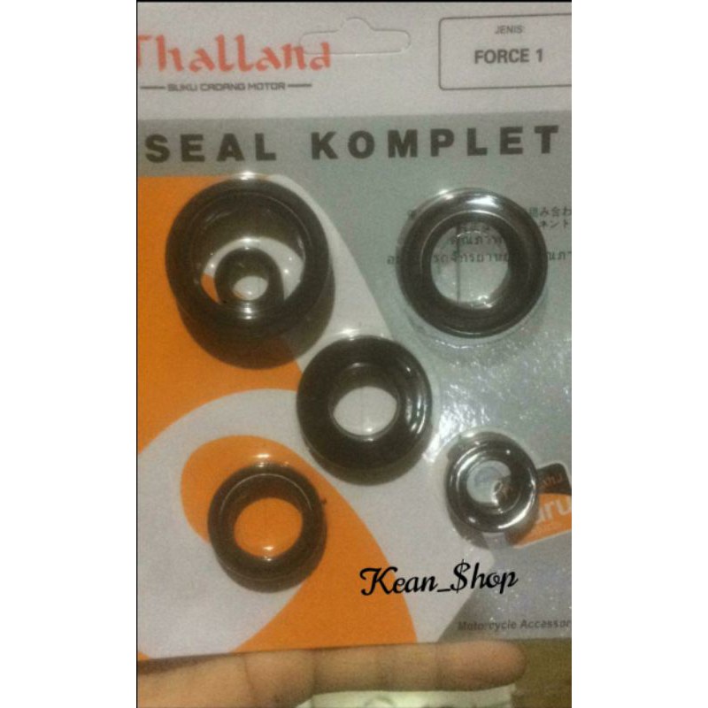 SIL KIT FORCE ALFA F1 F1ZR  SEAL SIL MESIN SET KOMPLIT SIL KRUK AS FORCE-1 F1 F1ZR ALFA