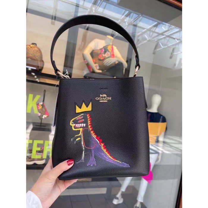 Coach x Jean Michel Basquiat Small Town Bucket bag