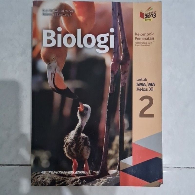 Buku Biologi Kelas 11 SMA Penerbit Erlangga Kurikulum 2013