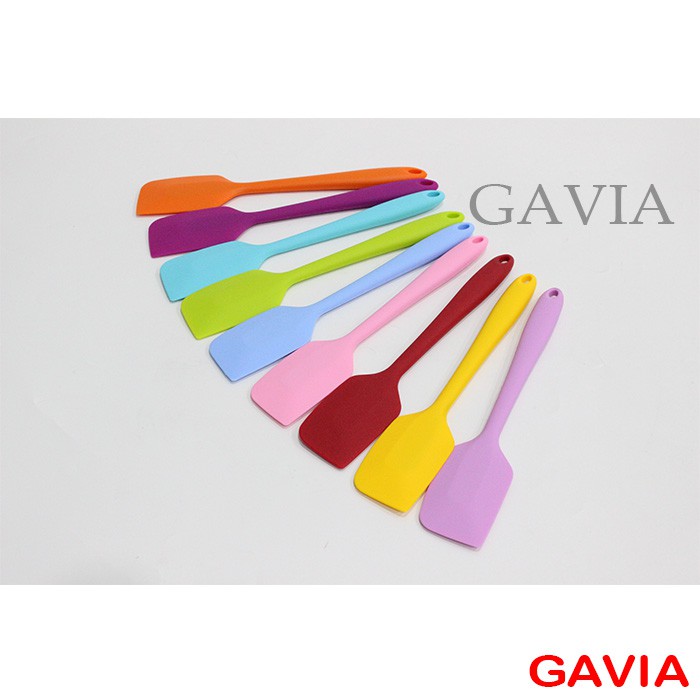 Spatula Silikon Tahan Panas / Spatula Campur Mentega Silicone / Spatula Baking Kue Adonan PLJ-10