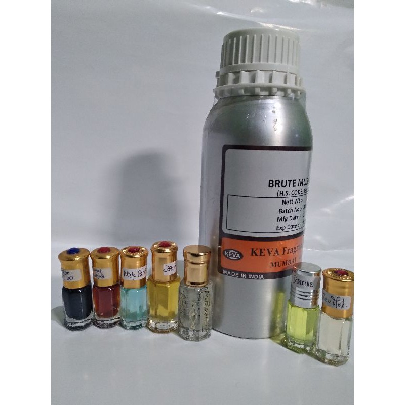 minyak wangi kasturi kijang 6ml 100% bibit murni