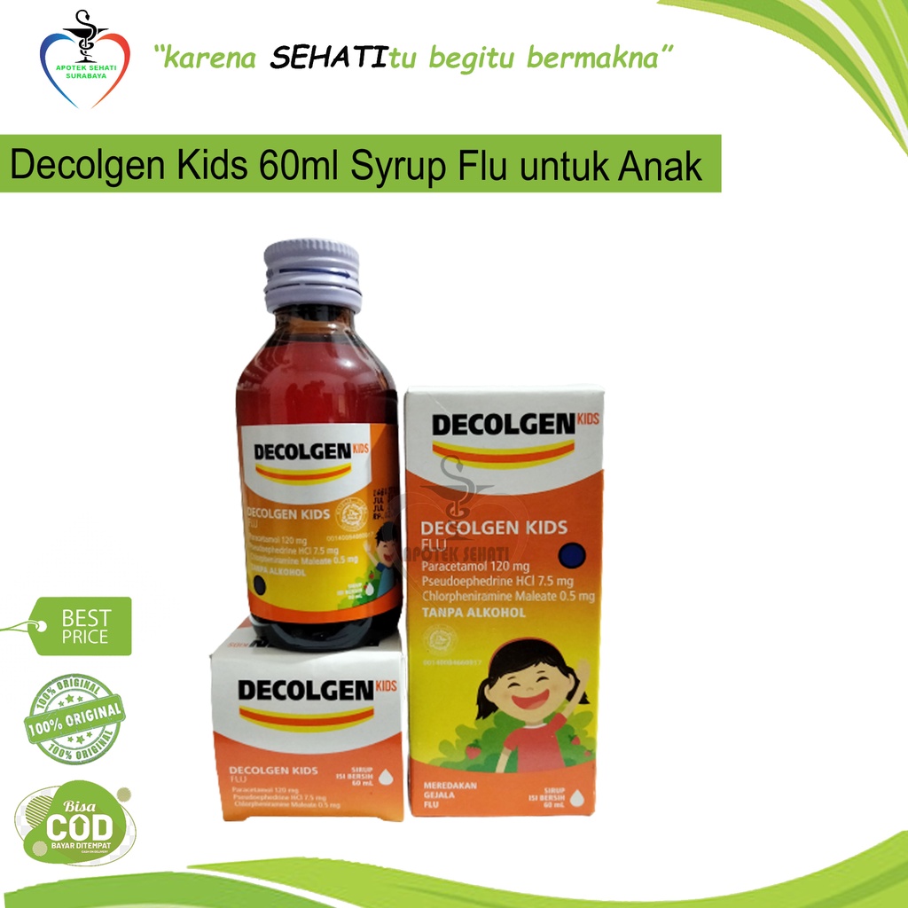 Decolgen Kids obat batuk pilek anak