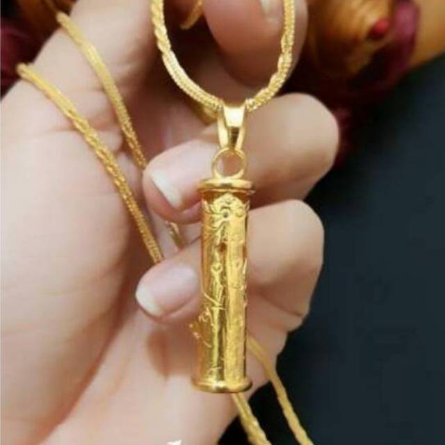 24k kalung xuping lapis emas