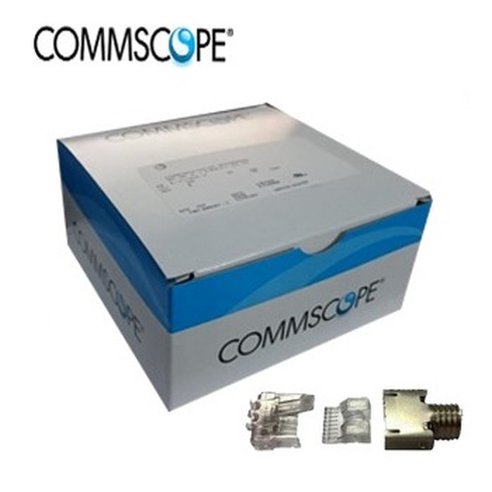 AMP Commscope Connector RJ45 Cat 6