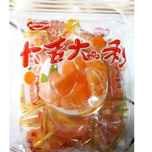 

ONGKIR9RB Termurah Naraya Jelly Jeruk 500 gram Bingkisan Imlek Manisan buah jeruk