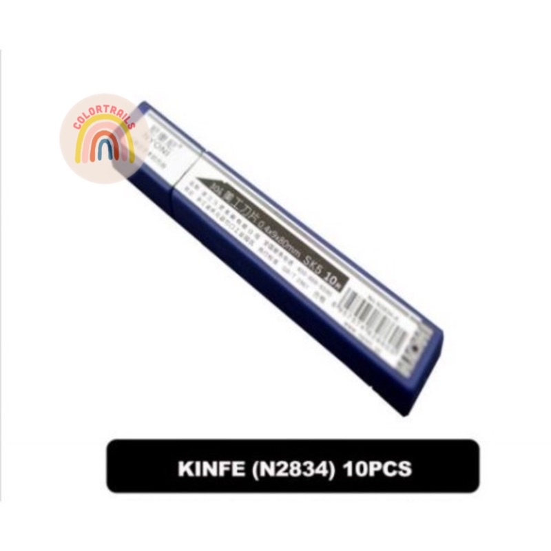 

NYONI Cutter Refill 30 Derajat SK Blade Black Knife