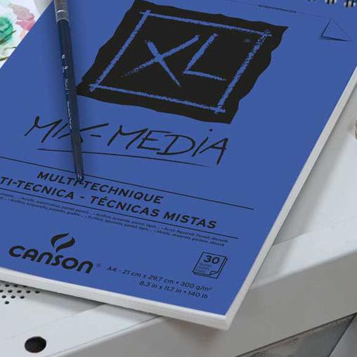 

☋ Canson XL Mix Media A4 ○