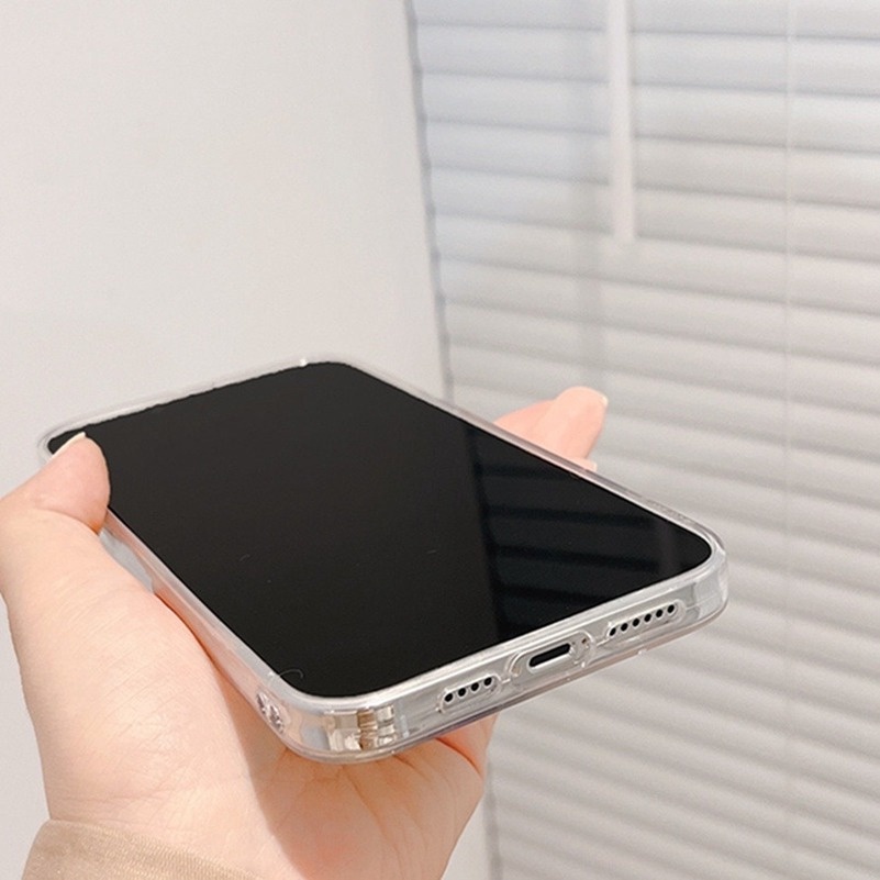 Soft Case Pelindung Bahan TPU Silikon Shockproof Anti Jatuh Untuk IPhone 13 12 11 Pro Max X Xr Xs Max Se 2020 7 8 7 6 6s Plus