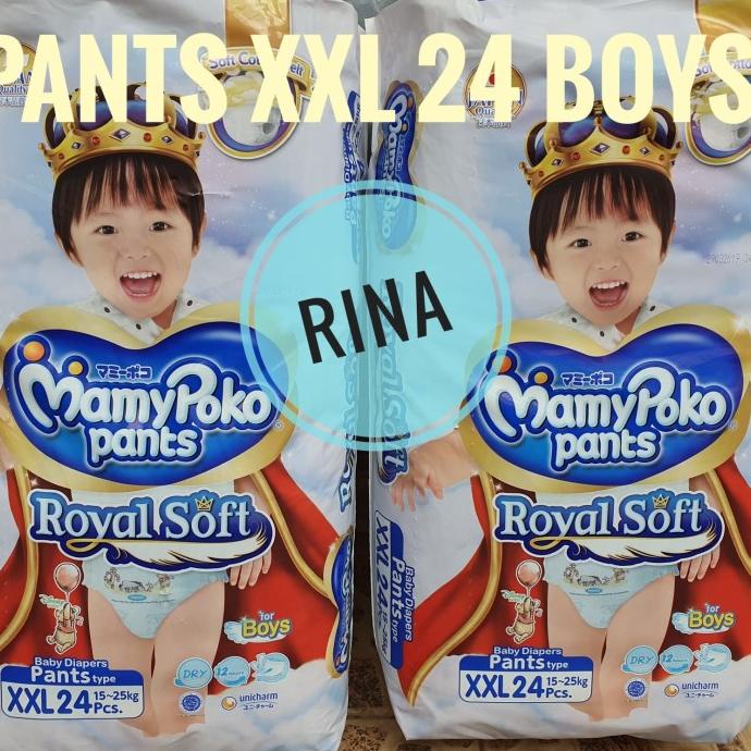 Mamypoko Pants Xxl 24 Boys Royal Soft Mamypoko Extra Soft