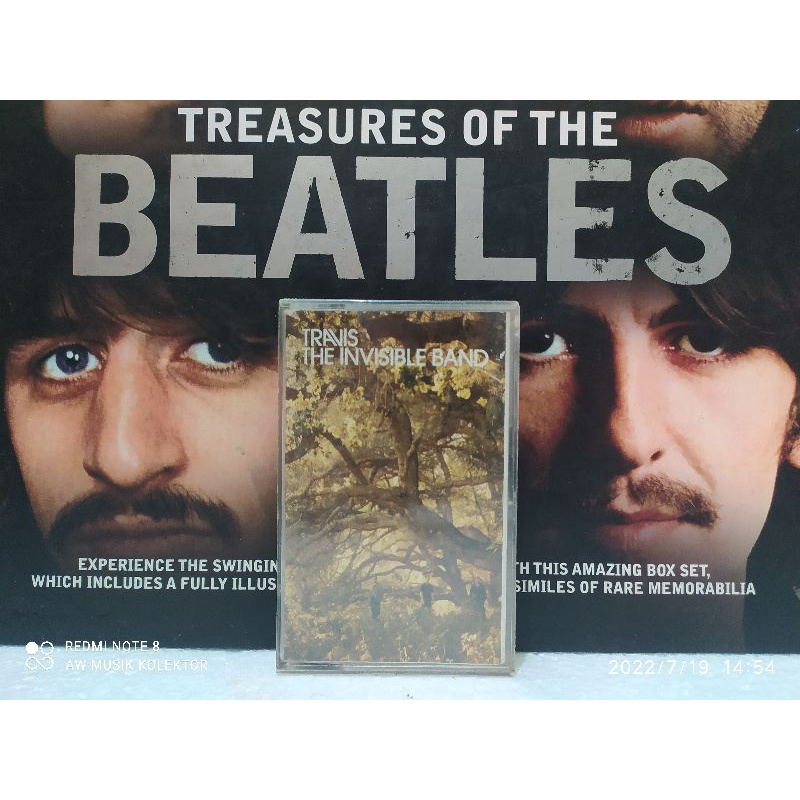 Kaset Pita : TRAVIS - THE INVISIBLE BAND.