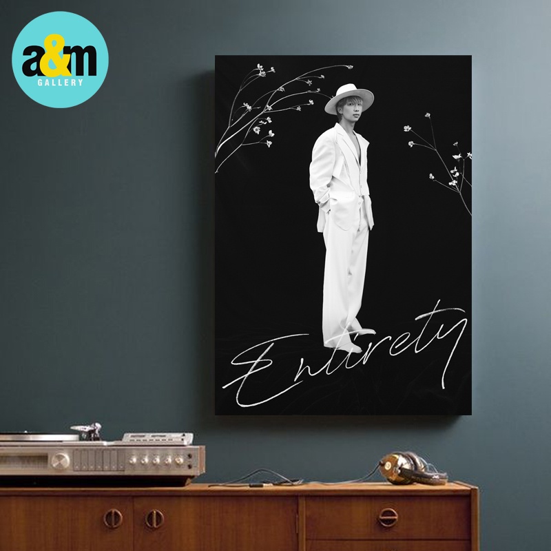 Poster Kayu RM RAP MONSTER BTS ENTIRETY VERSION I Hiasan Dinding Dekorasi Kamar I Poster Kayu K-POP Dekorasi Kamar - A&amp;M