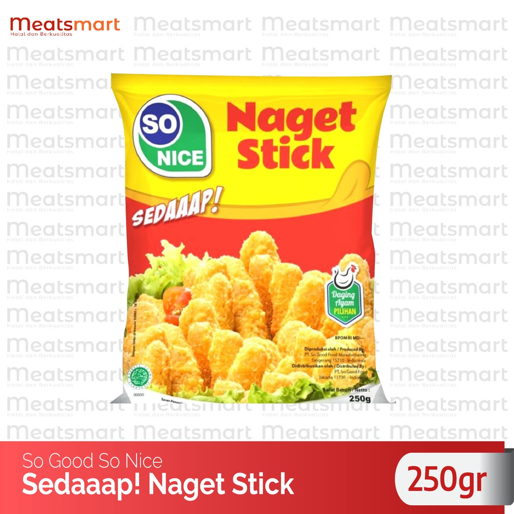 

SO GOOD SO NICE SEDAP STICK 250gr