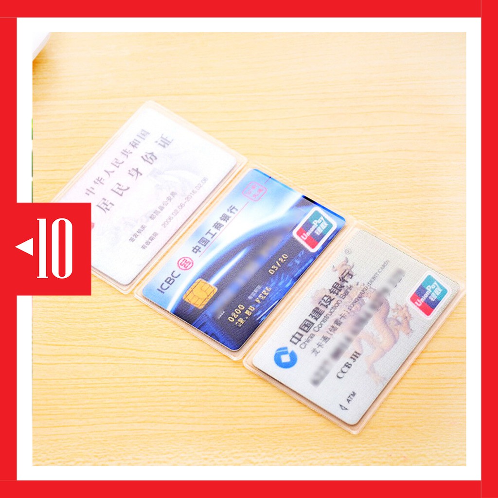 

CCV card cover tempat sampul sarung kartu atm mahasiswa pelajar flazz etoll plastik pvc