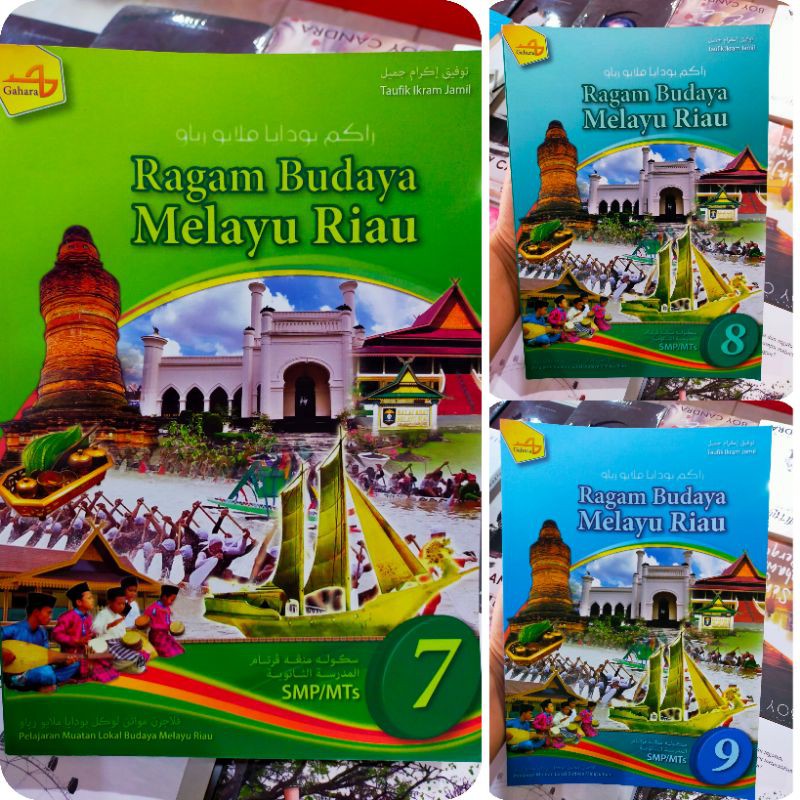 Buku BMR : Ragam Budaya Melayu Riau Kelas VII, VIII, dan IX SMP/MTs (Gahara) | Taufik Ikram Jamil
