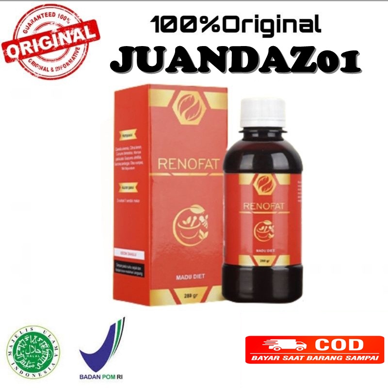 ( Terlaris ) RENOFAT Madu Diet Madu Pelangsing Ampuh Menurunkan Berat Badan Originial