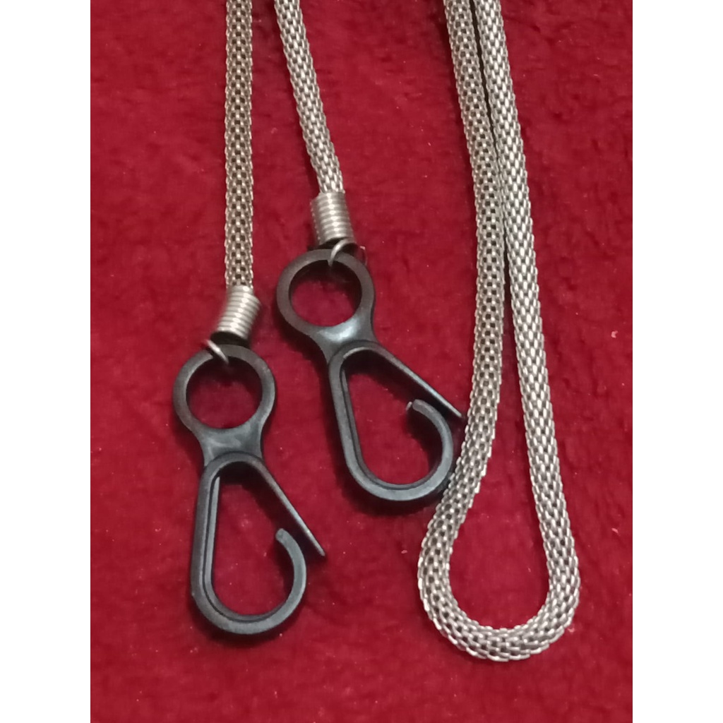 Strap Masker Pria Titanium Rantai (Promo)