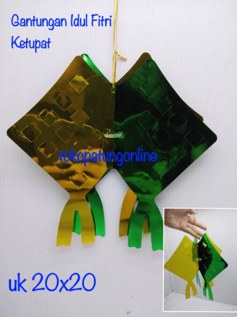 Hiasan Idul Fitri Parcel Lebaran Ketupat