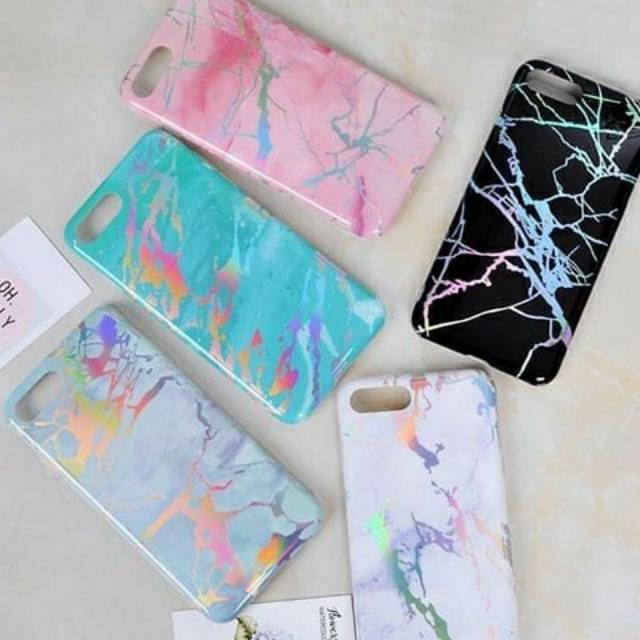 SILIKON CASE MARBLE HOLOGRAM SAMSUNG A6 A6 PLUS J4 J6 CASING HP