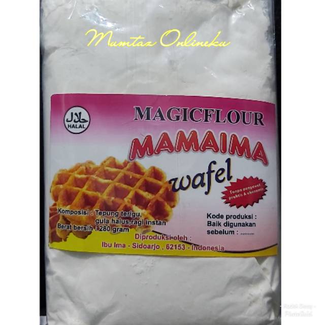 

Tepung Instan Wafel Mamaima