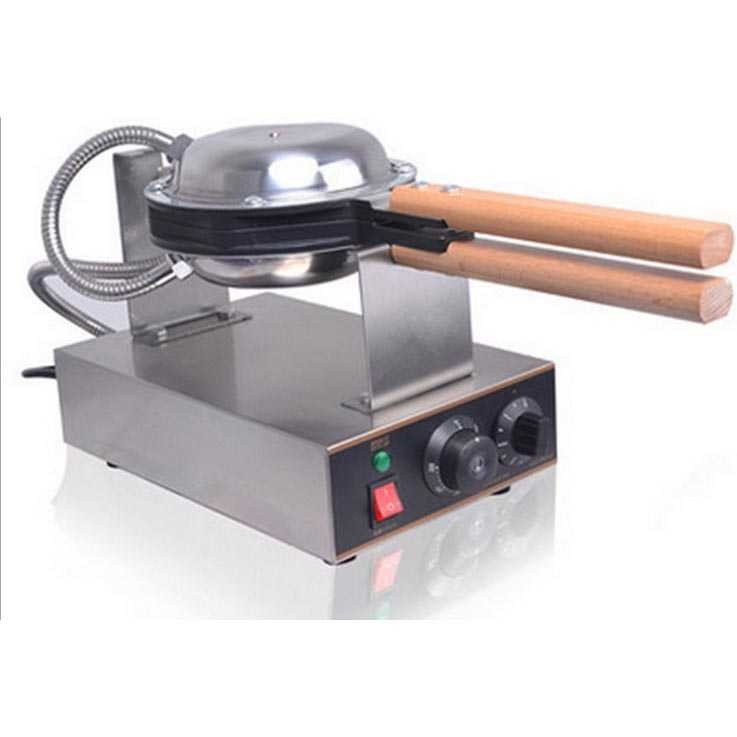 Waffle Maker Mesin Cetakan Egg Waffle Hongkong Style 220V Stainless