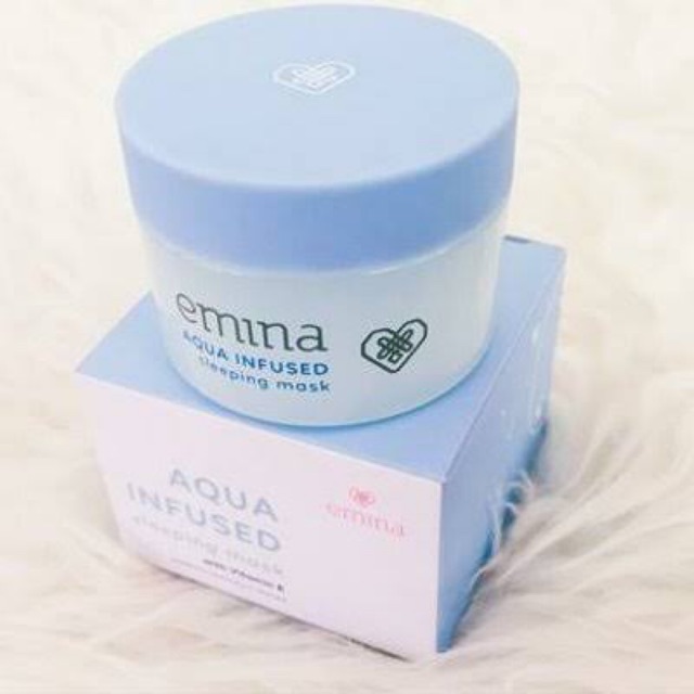 EMINA AQUA INFUSED SLEEPING MASK - SLEEPING MASK EMINA