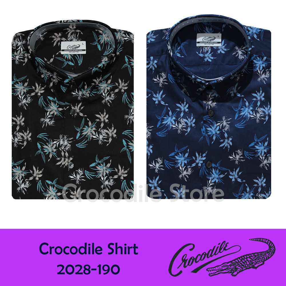 Kemeja Pria Lengan Pendek Crocodile 2028-190